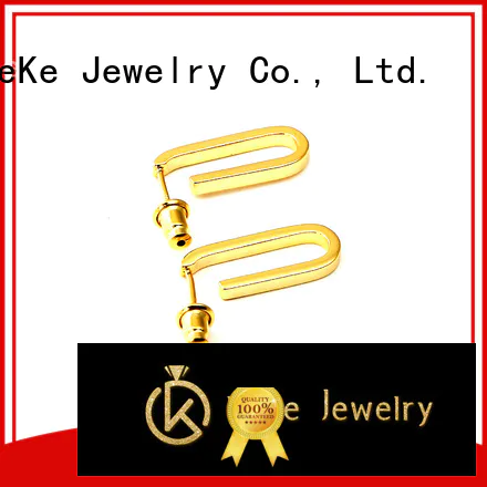 KeKe double stud earrings sale with good price for decorate