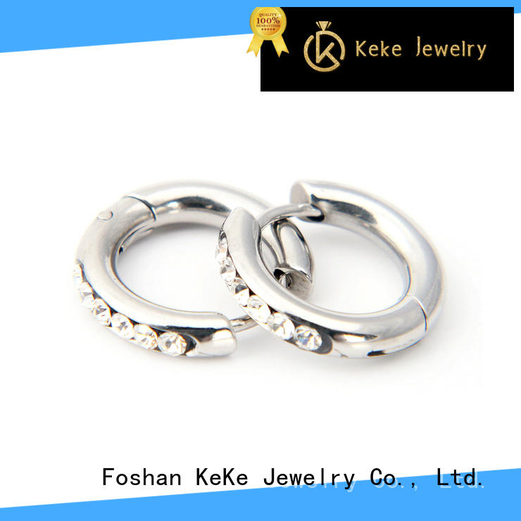 modern gold jewellery studs with good price for Dress collocation