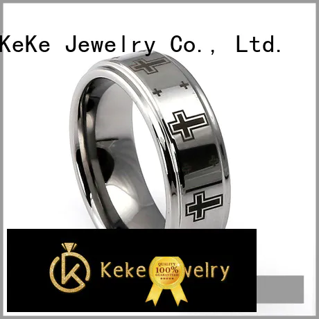 KeKe tungsten fc wedding bands for marry