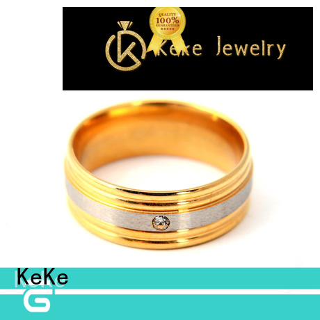 KeKe stainless steel gold jewelry wholesale factory price for Be engaged
