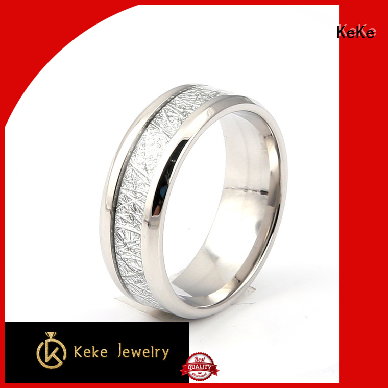 KeKe creative stainless steel rings for sale factory price for Be engaged