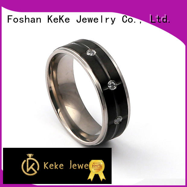 KeKe high quality titanium mothers ring from China for Be engaged