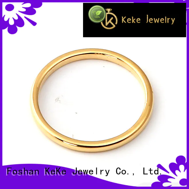 KeKe practical tungsten steel wedding ring factory price for Be engaged