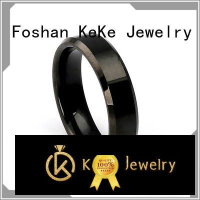 High-quality brushed tungsten mens ring manufacturer