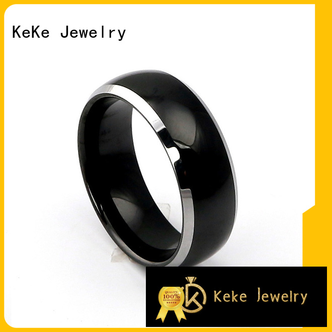 KeKe buy titanium ring customized for Dress collocation