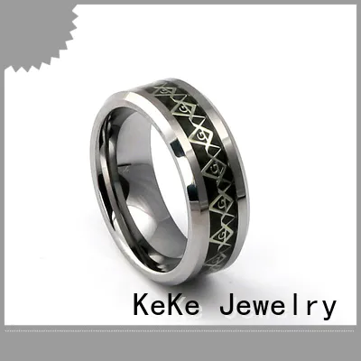 KeKe tungsten ring manufacturers customization for decorate