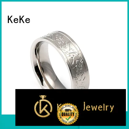fashion stainless steel ring price factory for decorate