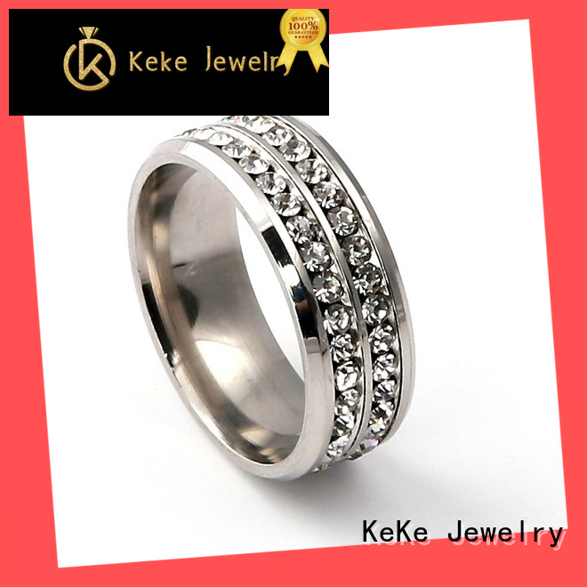 KeKe custom stainless steel jewelry fabrication manufacturer for marry