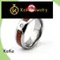 KeKe High-quality tungsten steel ring customization