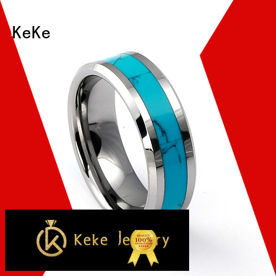 KeKe 316l stainless steel ring price supplier for decorate