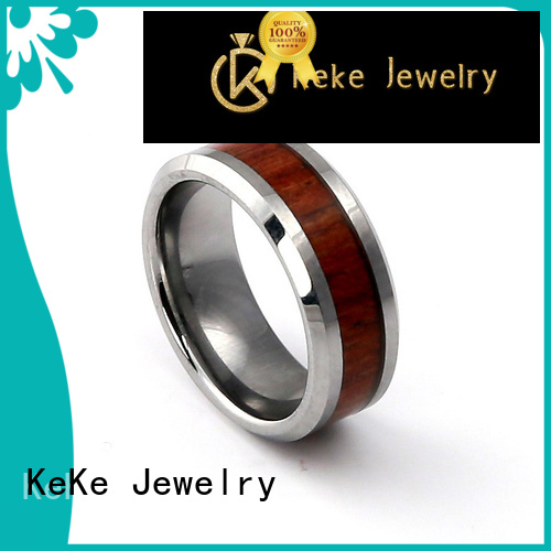 High quality tungsten and silver ring manufacturer for marry