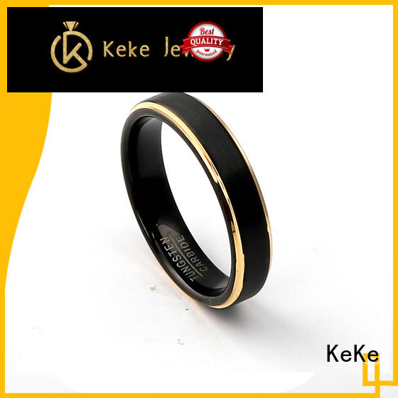 KeKe nice quality scratch proof wedding ring directly sale for decorate