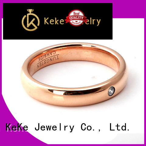 KeKe good quality dark tungsten wedding bands manufacturer for Be engaged