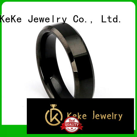 KeKe tungsten wedding bands with blue inlay directly sale for marry