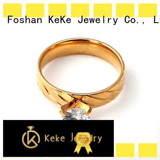 KeKe nice quality best wedding rings manufacturer for marry