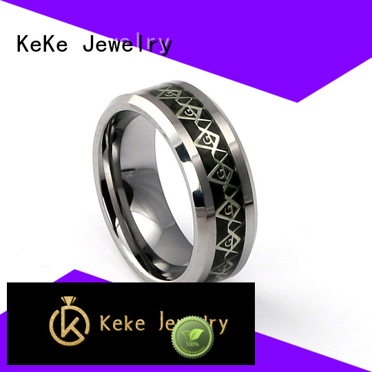 KeKe tungsten ring manufacturers customized for Be engaged