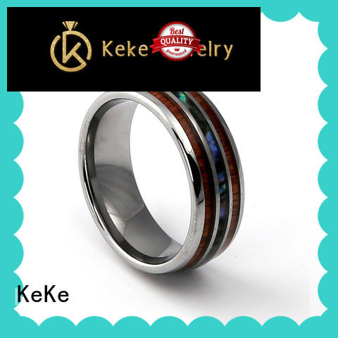 High quality tungsten and platinum mens wedding bands factory price for marry