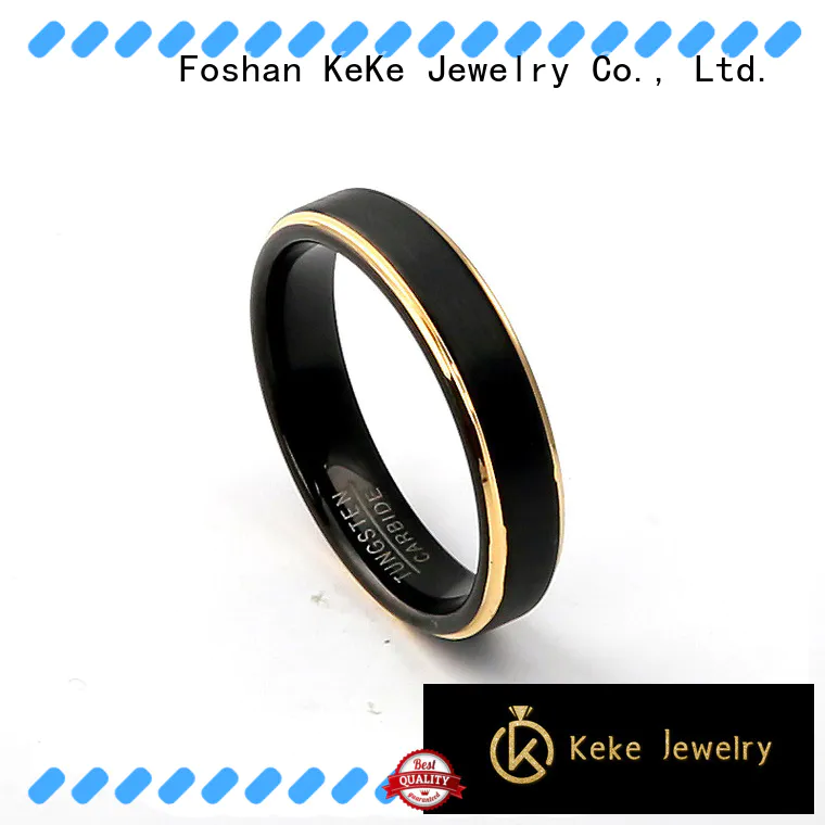 KeKe good quality tungsten metal ring factory price for marry