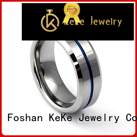 lovely tungsten fc wedding bands factory price for marry