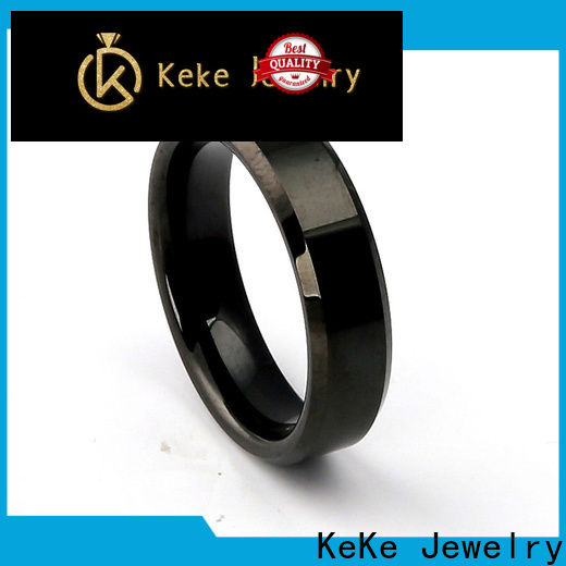 practical black tungsten wedding sets for marry