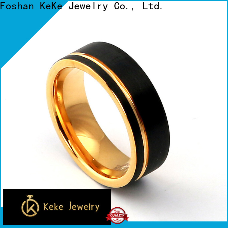 nice quality dark grey tungsten ring manufacturer
