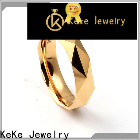 KeKe nice quality tungsten wedding bands for men black customized