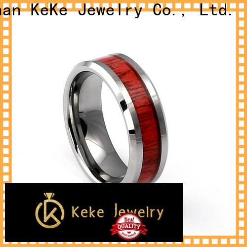 KeKe cool tungsten wedding bands wholesale for decorate