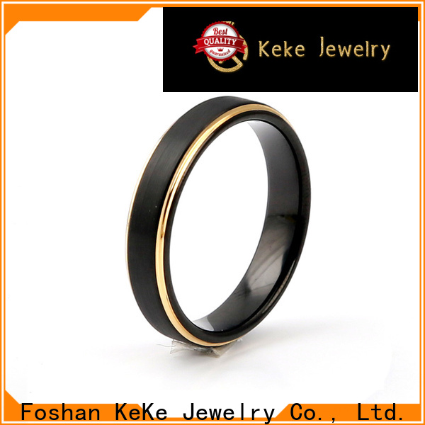 high quality titanium carbide wedding band manufacturer for marry