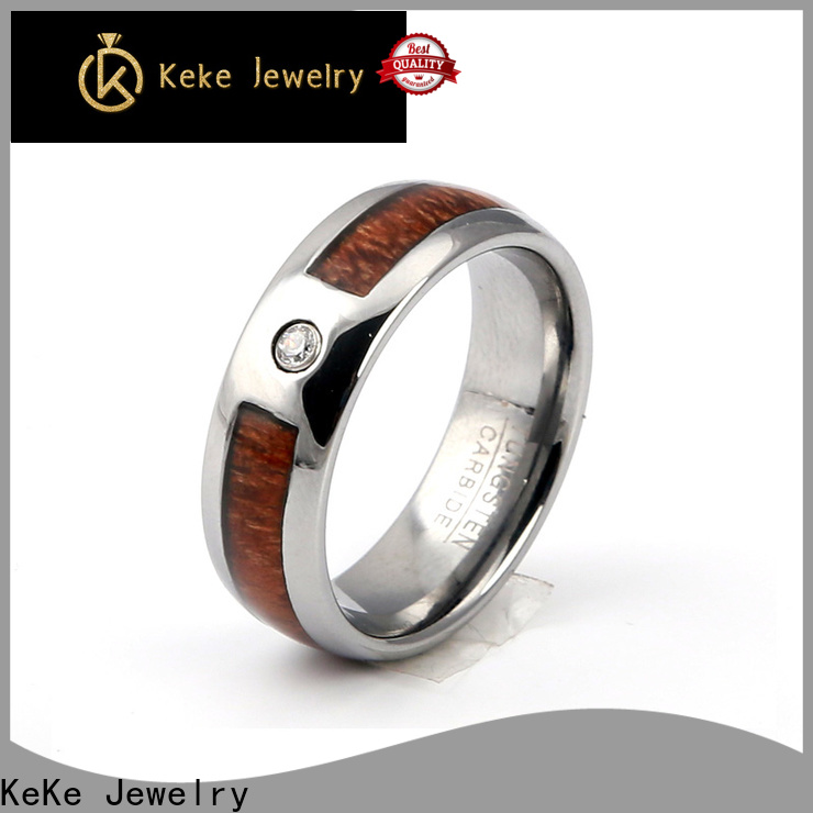 KeKe high quality tungsten carbide wedding customized for marry