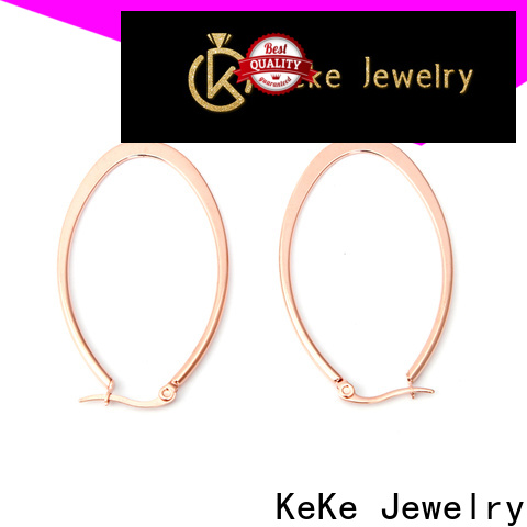 exquisite gold stud with drops customization for decorate