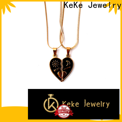 KeKe small round pendant necklace factory for Dress collocation