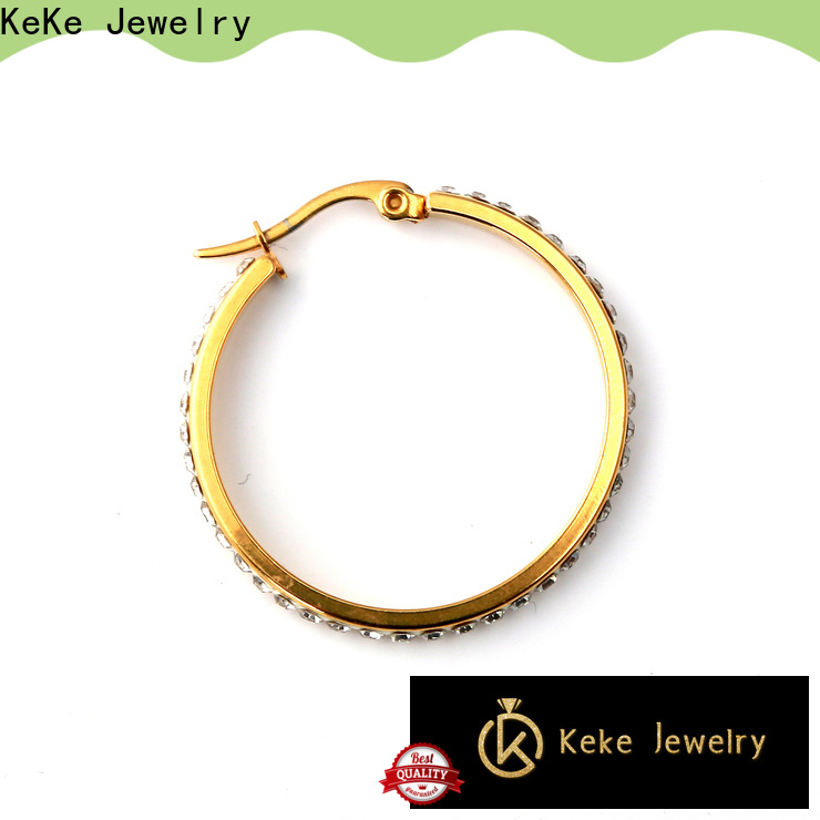 KeKe fashion fashion jewelry earrings customization for Dress collocation
