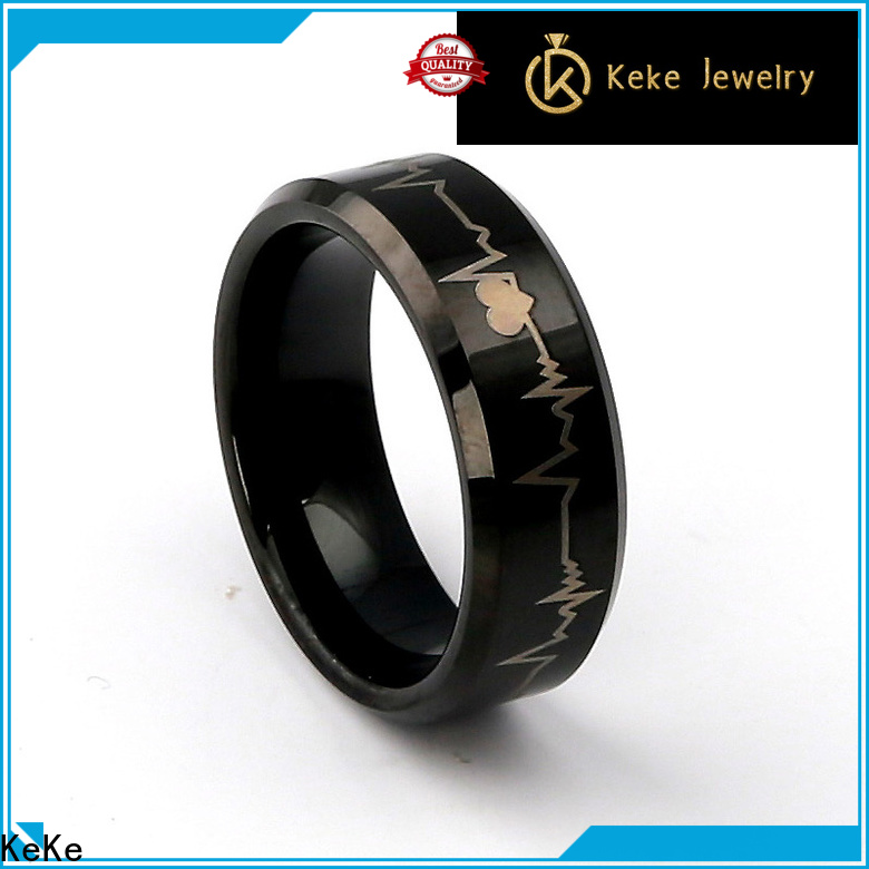 High-quality tungsten rings for sale factory price for Dress collocation