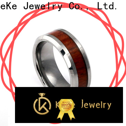 lovely mens grey tungsten wedding bands customized for decorate