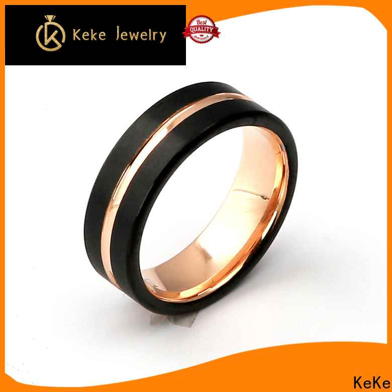 nice quality tungsten carbide wedding rings for him customized for marry