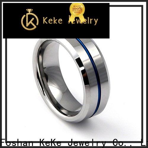 high quality hammered tungsten carbide ring directly sale