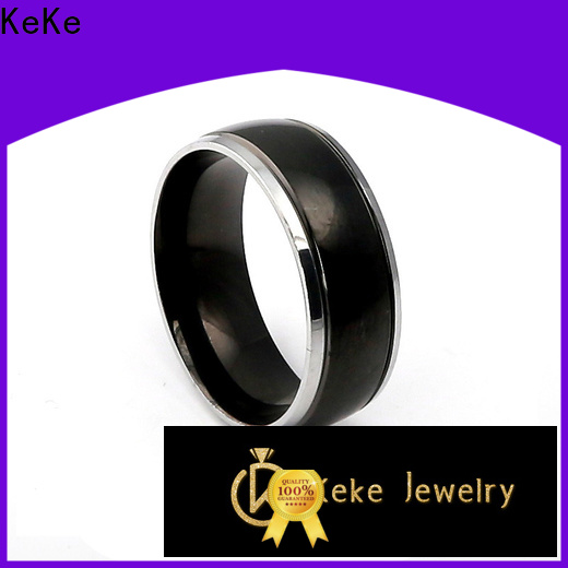 KeKe high quality couples titanium wedding rings customization for decorate
