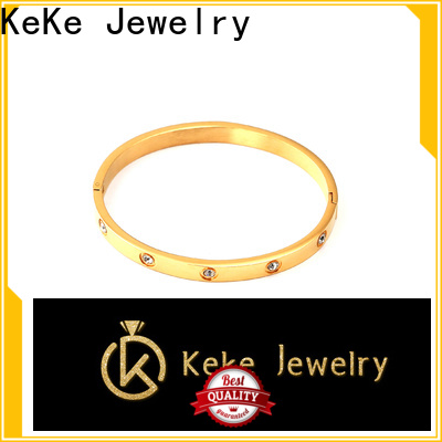 KeKe rose gold bracelets and bangles customization for decorate