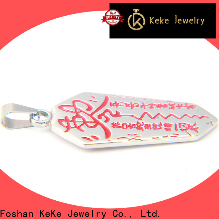 KeKe white gold necklace and pendant manufacturer for Dress collocation