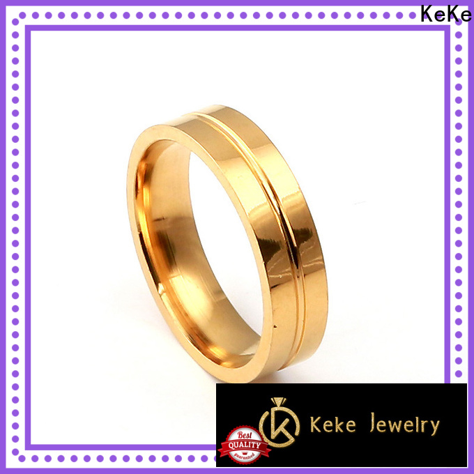 KeKe High-quality buy stainless steel rings factory for decorate