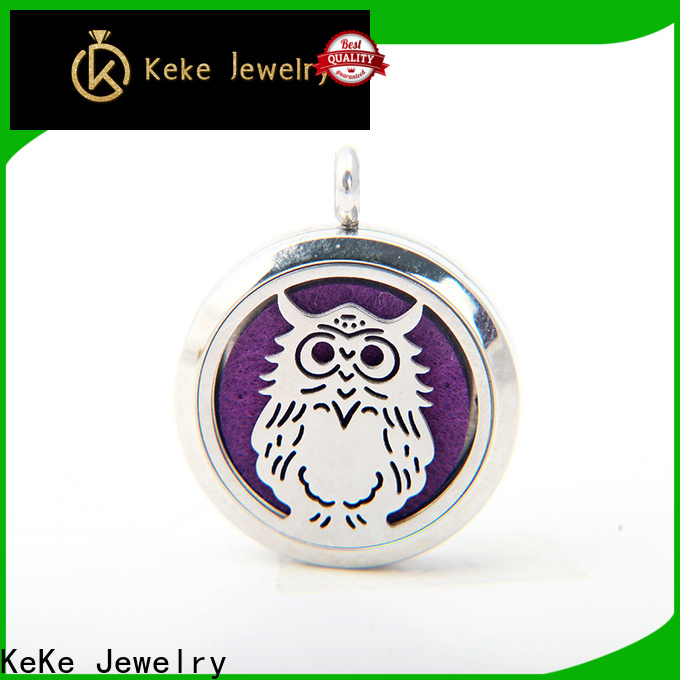 good quality womens silver heart necklace factory price for decorate