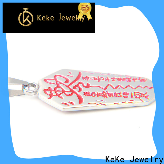 KeKe thin gold necklace small charm manufacturer for Dress collocation
