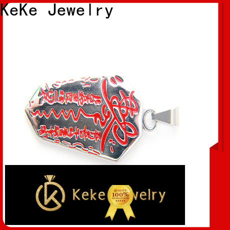 High quality small round pendant necklace factory for Dress collocation