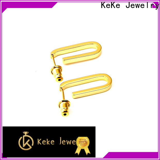 exquisite double ear studs with good price for decorate