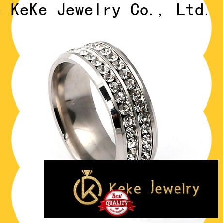 nice quality silver ring 316l manufacturer for marry