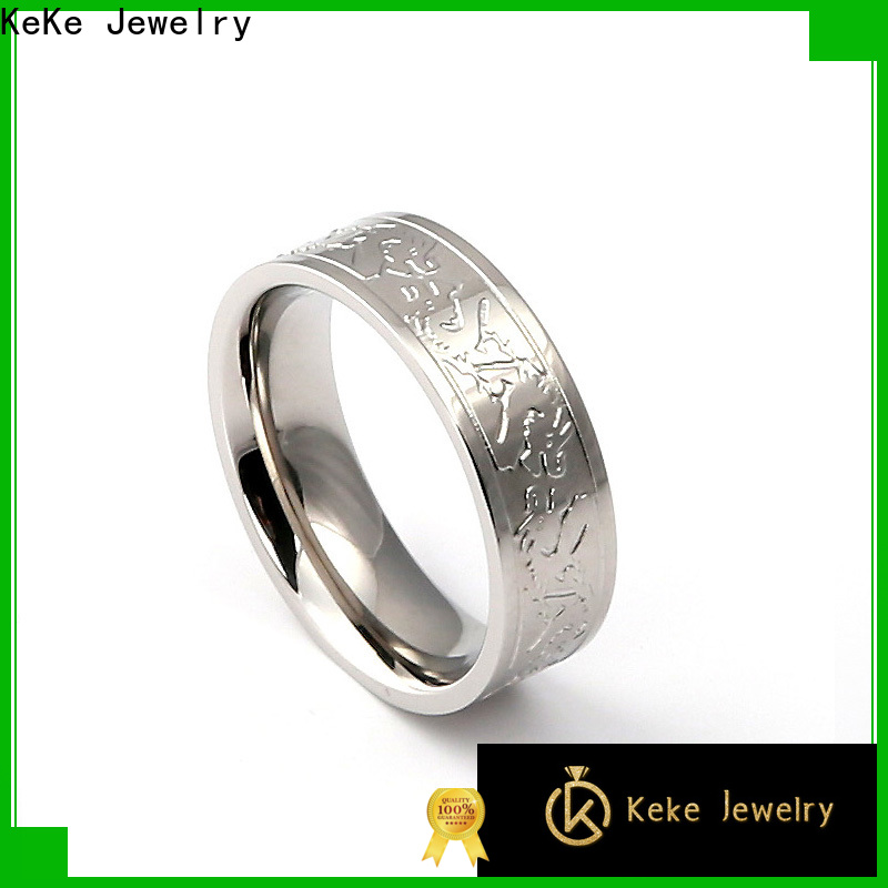 KeKe nice quality customise ring customization for decorate