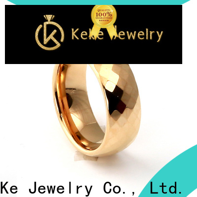 KeKe good quality cheap tungsten wedding rings factory price for Be engaged