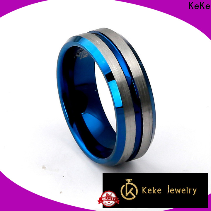 practical unique tungsten rings wholesale for Dress collocation
