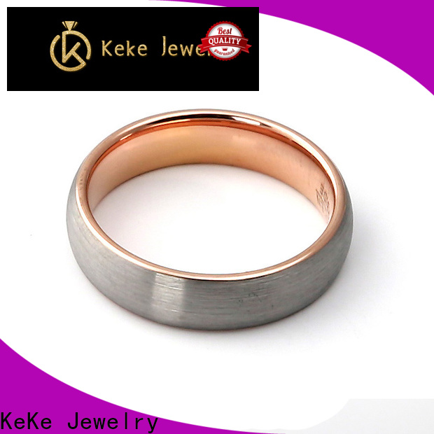 high quality tungsten wedding bands brushed manufacturer for Dress collocation