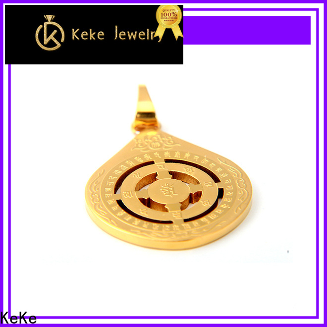 nice quality short gold necklace with charm manufacturer for Dress collocation